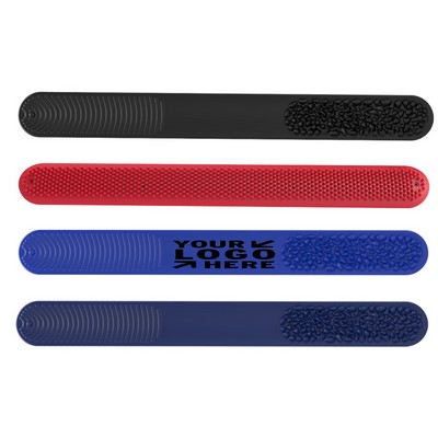 Silicone sensory slap bracelet
