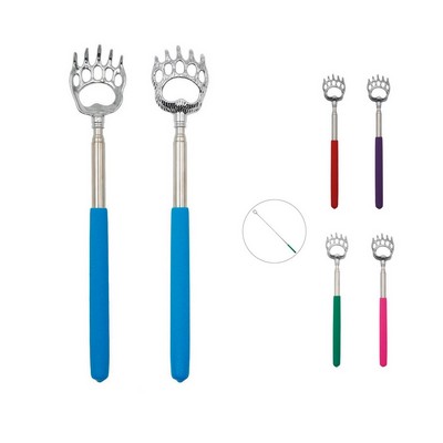 Stainless Steel Bear Claw Retractable Back Scratcher