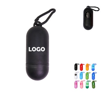 Capsule Shaped Pet Bag Dispenser