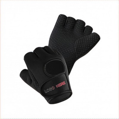 Half-Finger Fitness Exercise Gloves, Anti-Callus Glove