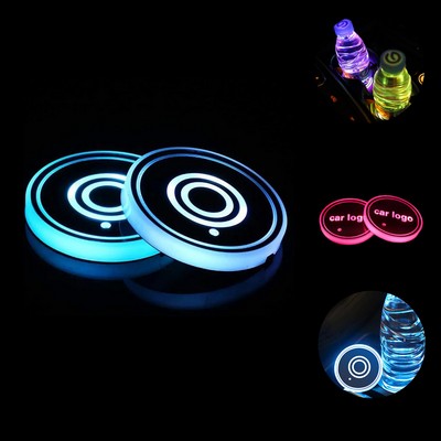 Car Cup Holder Lights & Coaster