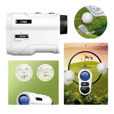 Golf Laser Rangefinder With Slope Compensation And Vibration Alert