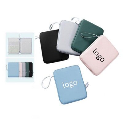 PU Leather Executive Tablet And Laptop Sleeve