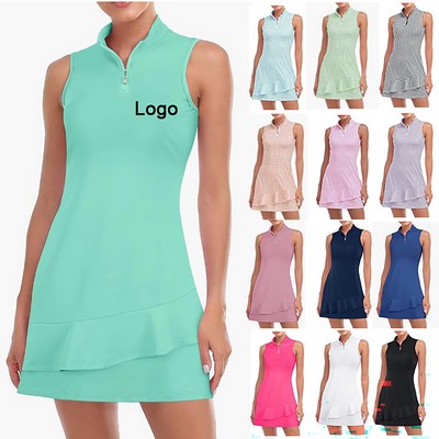 Women's Sleeveless Tennis Golf Dress