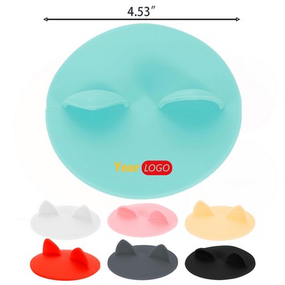 Cat Ear Silicone Cup Lids