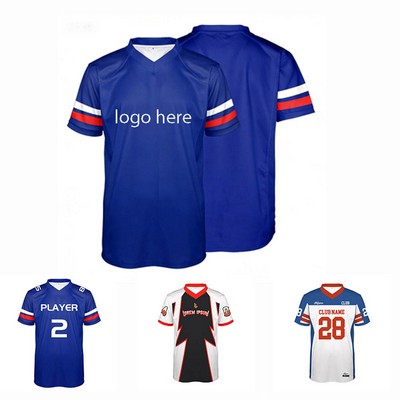 Mens Custom Performance Personalized Rugby Jersey