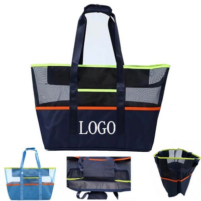 Extra-Large Mesh Beach Tote