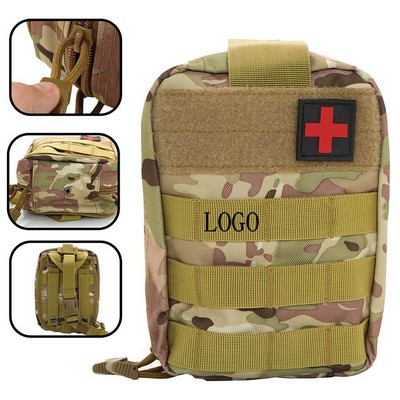 Military-Grade First Aid Kit Bag