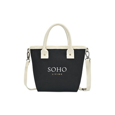 Mini Market Street Crossbody Tote - Black