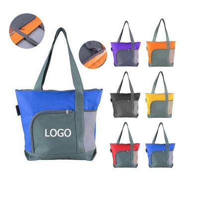 Dual Tone Go Getter Tote Bags