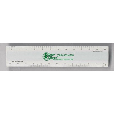 6" Left-to-Right L2R™ 4-Bevel Architect Scale - Aluminum