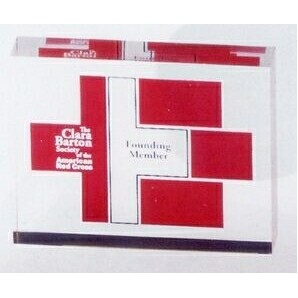 Rectangular Acrylic Paperweight (3"x4"x3/4")