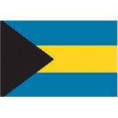 3'x5' Bahamas U.N. Nylon Outdoor Flag - Style C