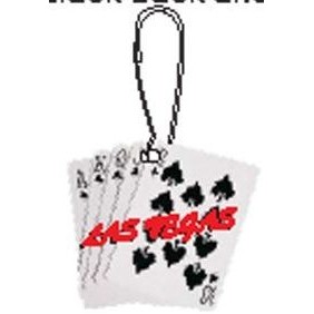 Spades Royal Flush Zipper Pull