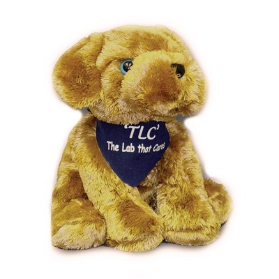 9" Sitting Floppy Dog - Brown