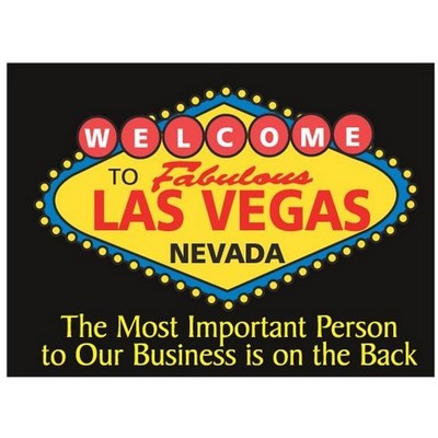 Welcome to Las Vegas Sign Photo Hand Mirror (2½"x3½")