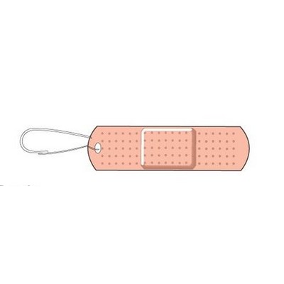 Adhesive Bandage Zipper Pull