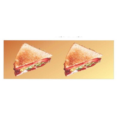 Sandwich Panoramic Metal Photo Magnet