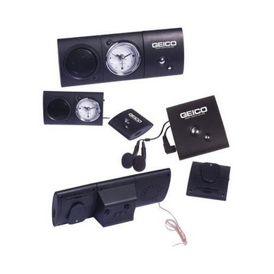 Digital FM Scan Radio w/ Analog Alarm Clock