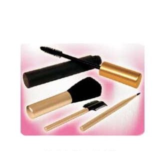 Makeup Brush Set Promotional Magnet w/ Strip Magnet (6 Square Inch)