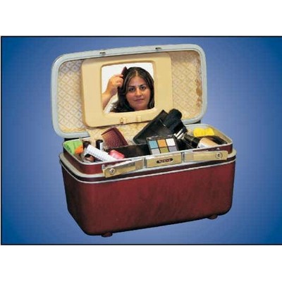 Makeup Case Rectangle Metal Photo Magnet (2"x3")