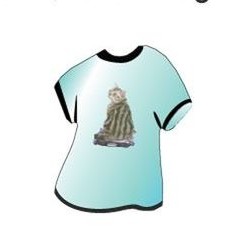 American Shorthair Cat T-Shirt Mighty Mini Magnet