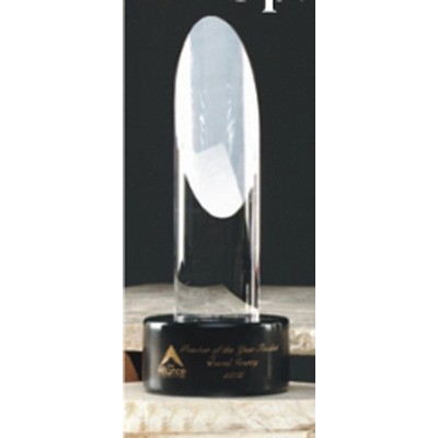 Optical Crystal Cylinder Award (2 3/8"x7")