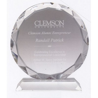 Starfire Glass Sunflower Award (5"x4¾"x½")