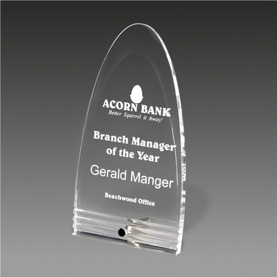 Fasten Stand Up Magellan Award™ (4"x7"x½")