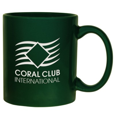 Green Skyline Landmark Mug (11 Oz.)