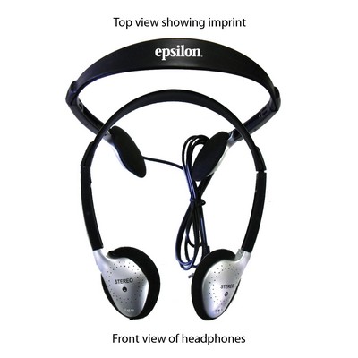 Audio Headphones With Comfort Headband