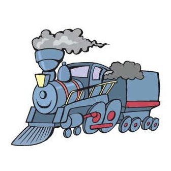 Steam Engine Executive Magnet w/ Full Magnetic Back (10 Square Inch)