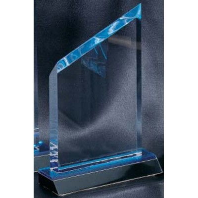 Wedge Blue Mirror Award (4"x7")