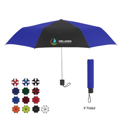 42" Arc Budget Recycled Telescopic Umbrella
