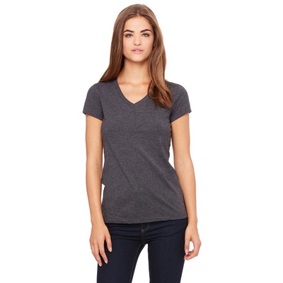 BELLA+CANVAS Ladies' Jersey Short-Sleeve V-Neck T-Shirt