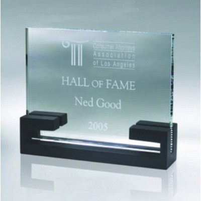 Jade Glass Artistic Award (8"x6")