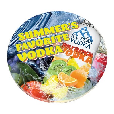 Acrylic Beverage Coaster With Feet