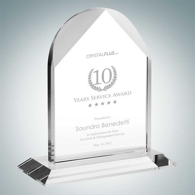 Distinguished Arch Optical Crystal Award (Small)