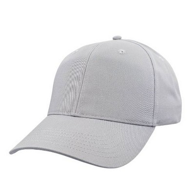 Big Size Gray Structured Adjustable Cap 2XL - 4XL