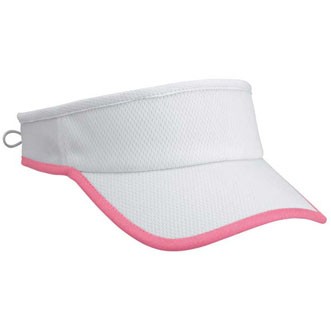 Visor - Moisture Wicking Cool Off Fabric W/ A Contrast Trim