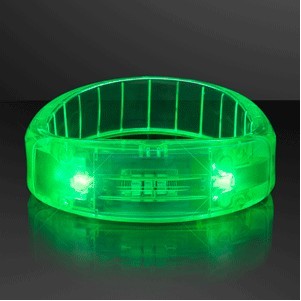 Green Fashion LED Bracelet - BLANK