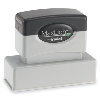 MaxLight™ Pre-Inked Rectangle Stamp (5/8" x 2 3/8")