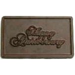 Happy Anniversary Chocolate Business Card