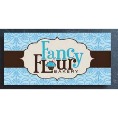 Rectangle Vinyl Decals w/Laminate 6"x2"