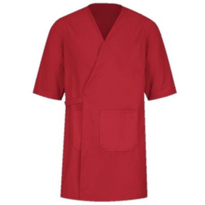 Red Kap™ Collarless Butcher Wrap - Red