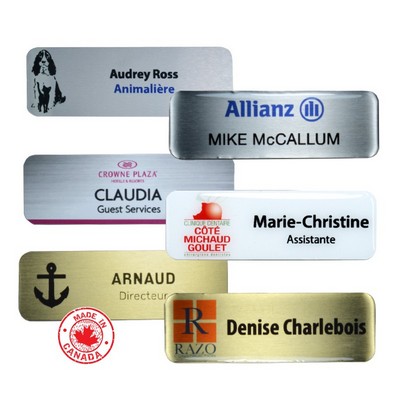 ID Sublimated Tags (2.5"x1")