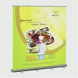 Standard Retractable Banner Stand Kit, Vinyl (96" x 80")
