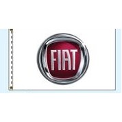 Authorized Dealer Free Flying Drape Flags (Fiat®) (2.5' x 3.5')