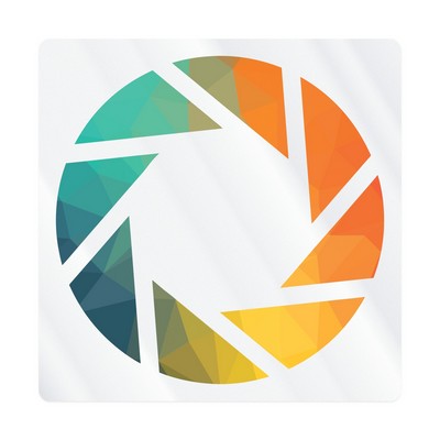 Square Sticker | Round Corners | 8" x 8" | Clear Static | Static Back | Digital