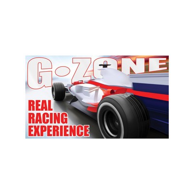 Rectangle Sticker | Square Corner | 2 3/4" x 4 3/4" | Clear Static | Static Back | Digital